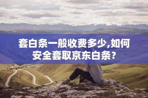 套白条一般收费多少,如何安全套取京东白条？ 第1张