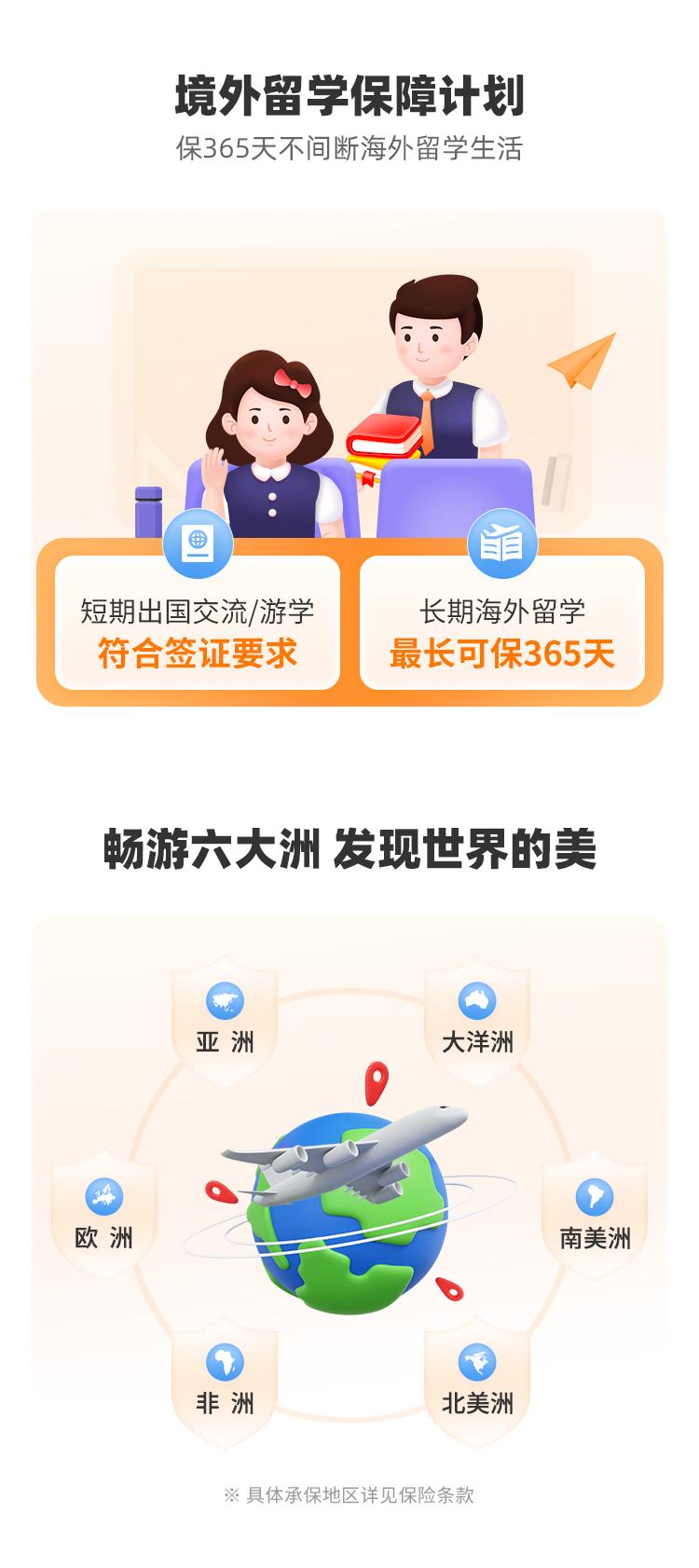 安联遨游学海留学意外险