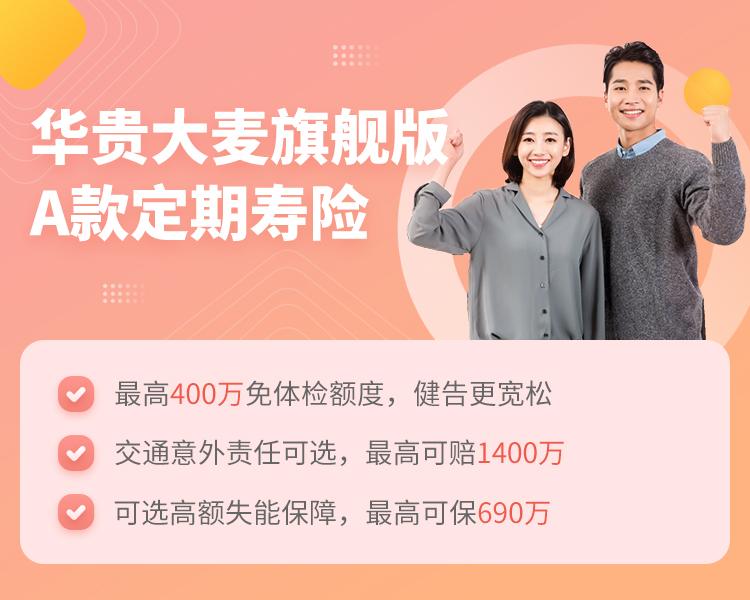 华贵大麦旗舰版A款定期寿险（互联网）简介