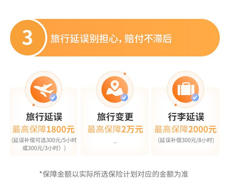 美亚万国游踪境外旅行保障计划(全球版)